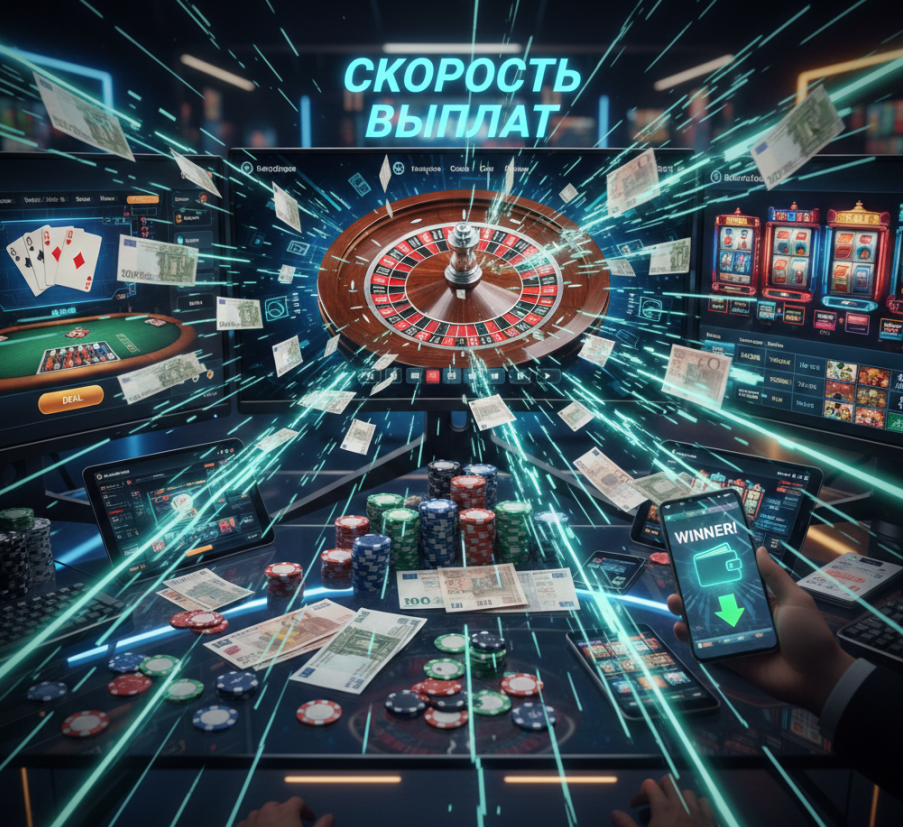 Топ онлайн казино скорость выплат